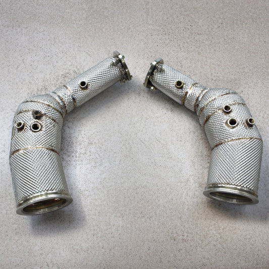Audi RS6 C8 High Flow Catted Downpipes
