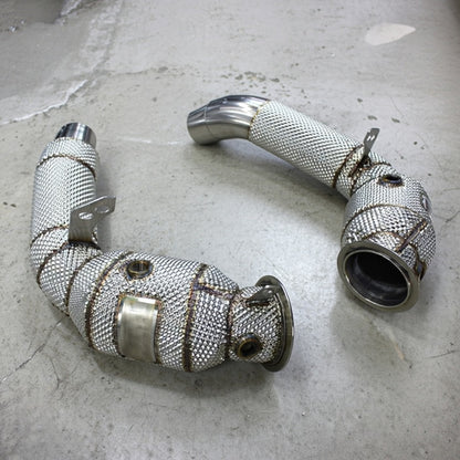 BMW M5 F10 Stainless Steel Catless Downpipe