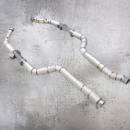 Mercedes E63 AMG W212 Catless Downpipe