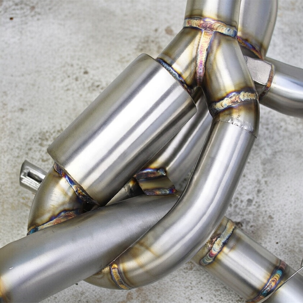 Porsche 718 Cayman GT4 982 Stainless Steel Valved Exhaust System