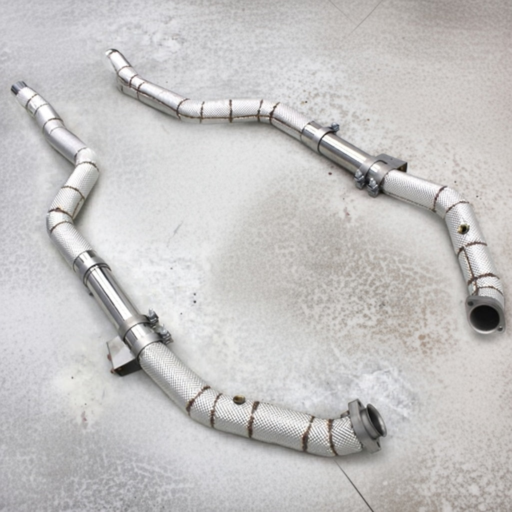 Mercedes E63 AMG W212 Catless Downpipe