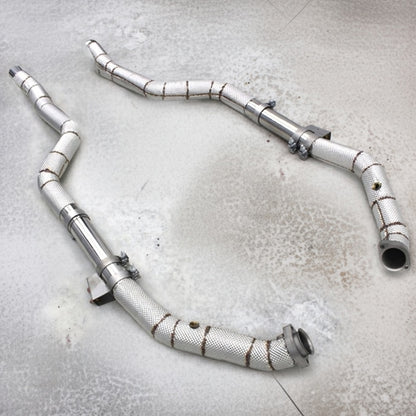 Mercedes E63 AMG W212 Catless Downpipe