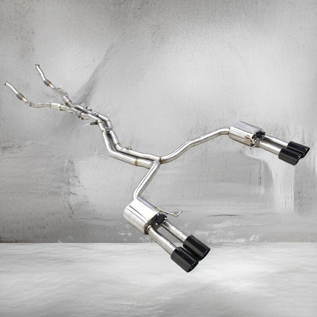 Audi S8 D5 Valved Stainless Steel Valved Exhaust System
