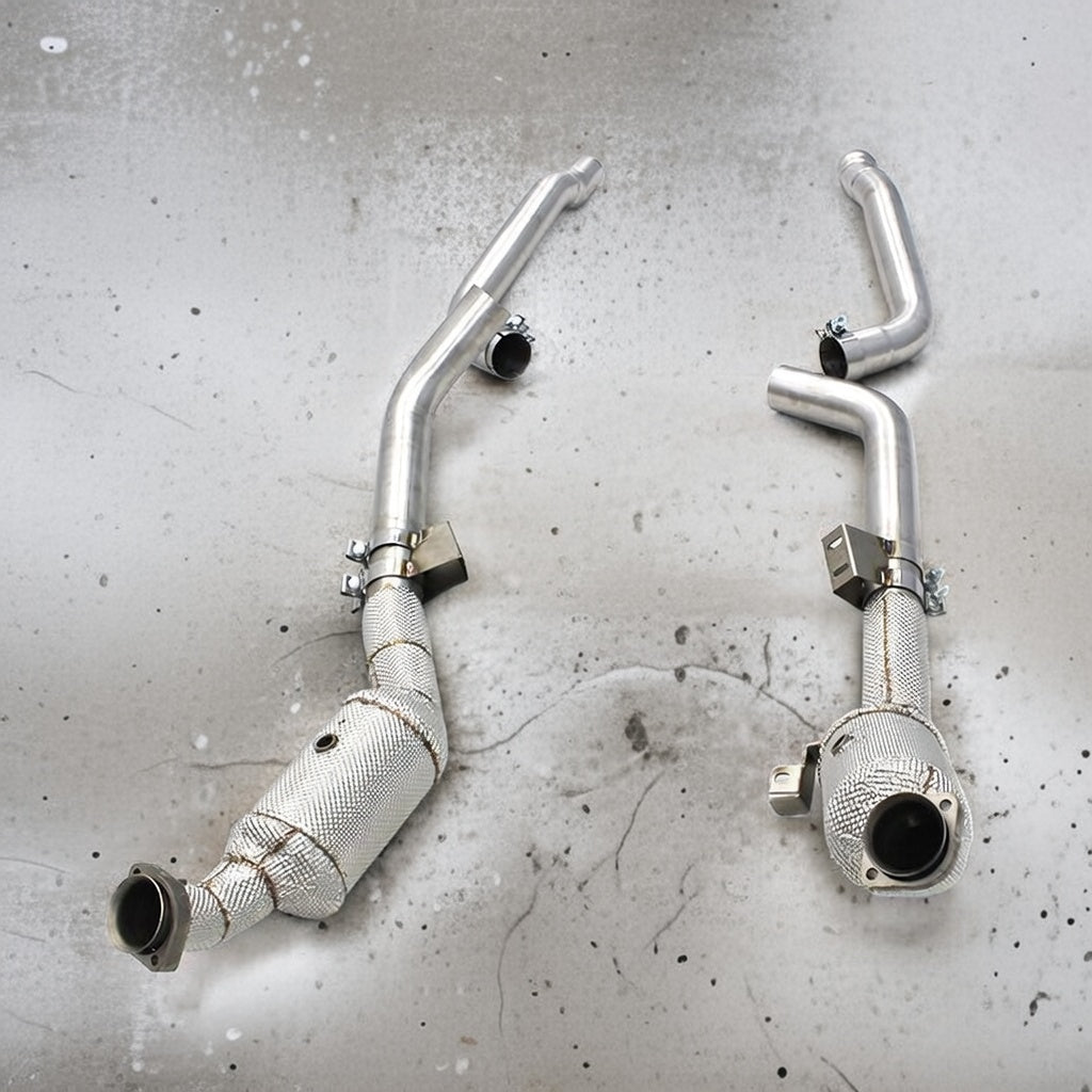 Mercedes E63 AMG High Flow Downpipe
