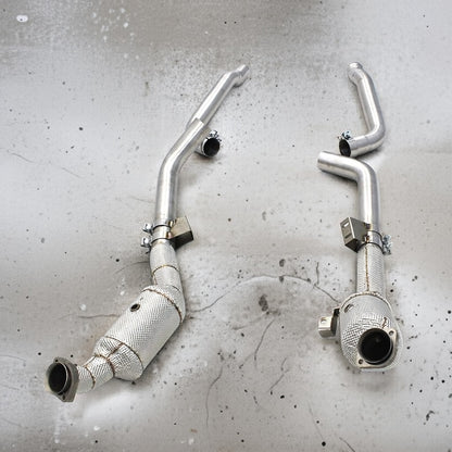 Mercedes E63 AMG High Flow Downpipe