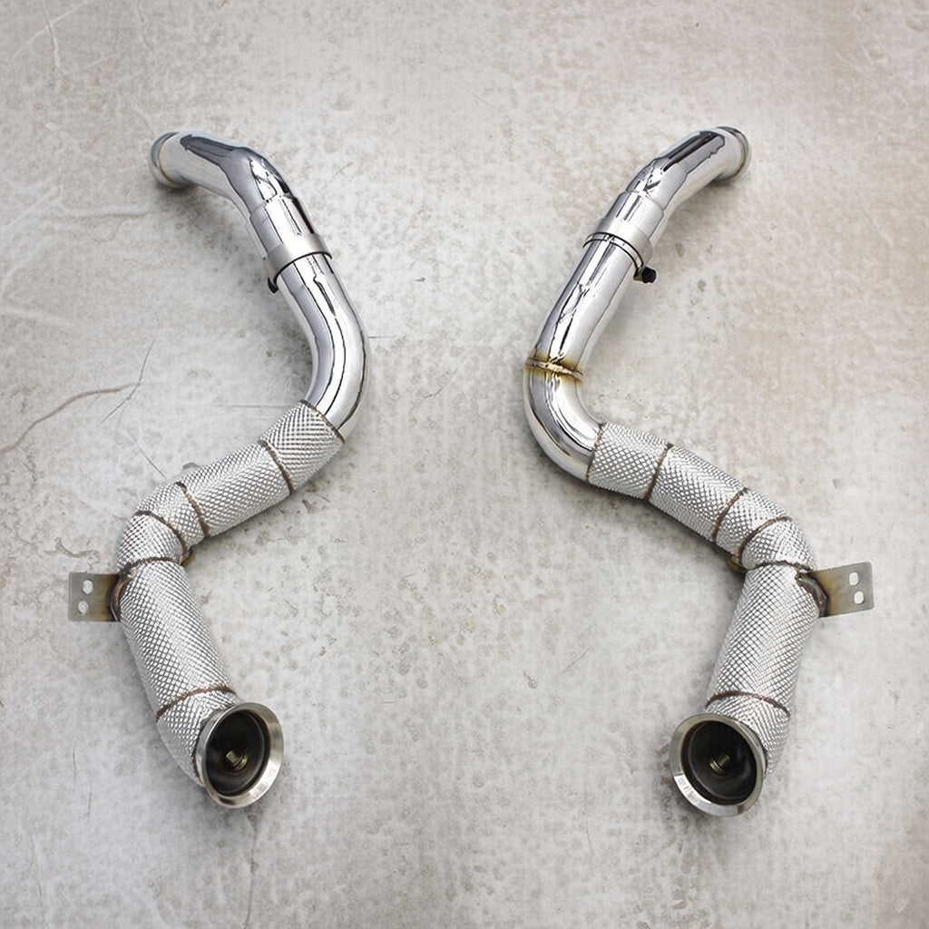 Mercedes C63S AMG W205 Catless Downpipe