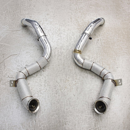 Mercedes C63S AMG W205 Catless Downpipe