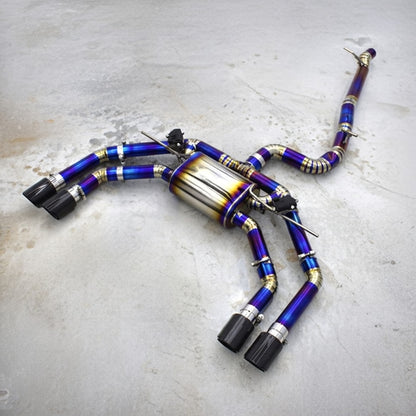 AUDI S3 8V/8Y SEDAN TITANIUM VALVED CATBACK EXHAUST SYSTEM