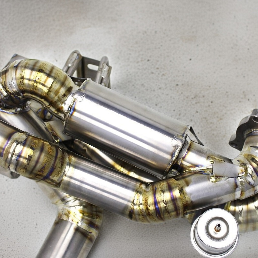 Porsche 718 Cayman GT4 982 Valved Titanium Exhaust System