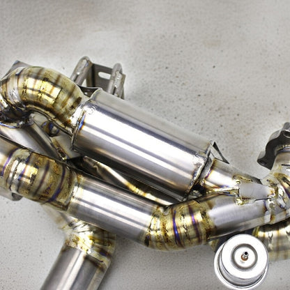 Porsche 718 Cayman GT4 982 Valved Titanium Exhaust System