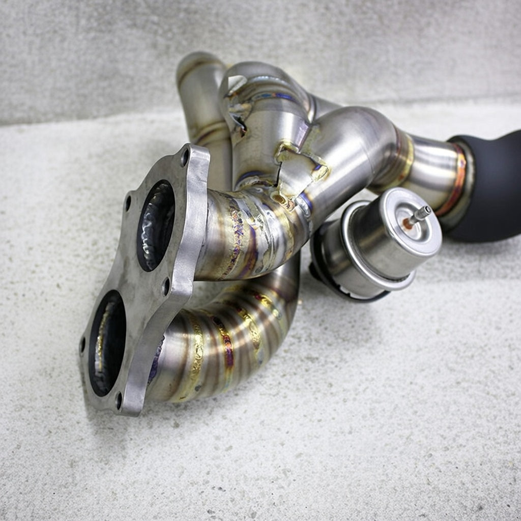 Porsche 718 Cayman GT4 982 Valved Titanium Exhaust System