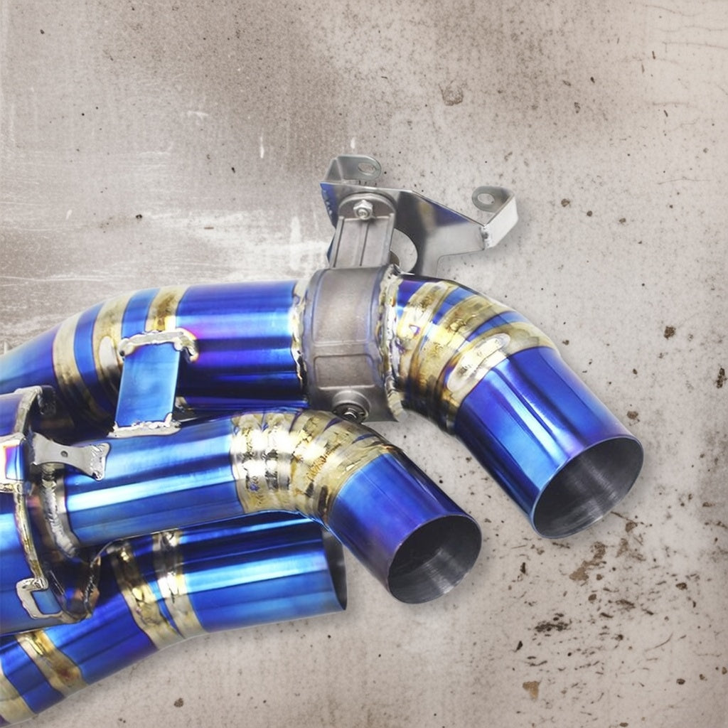 Porsche Turbo/Carrera 992 Titanium Valved Exhaust System