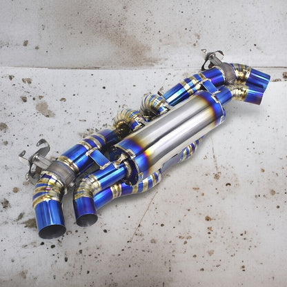 Porsche Turbo/Carrera 992 Titanium Valved Exhaust System