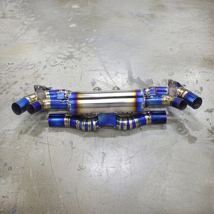 Porsche Turbo/Carrera 992 Titanium Valved Exhaust System