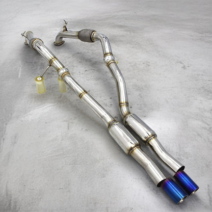 Audi S4 B9 Valved Titanium Exhaust System