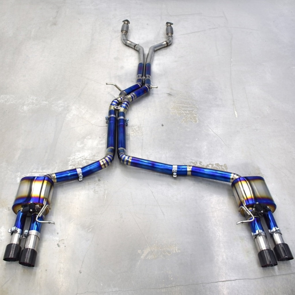 Audi S6 C7 Valved Titanium Valved Exhaust System