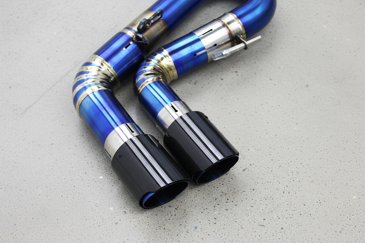 BMW M5 F90/F90 LCI Titanium Valved Catback Exhaust