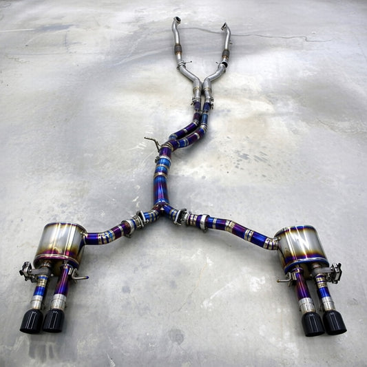 Audi S4 B9 Valved Titanium Exhaust System