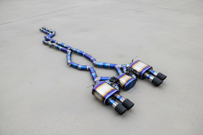 BMW M3/M4 F80/F82 Racing Titanium Valved Catback Exhaust System