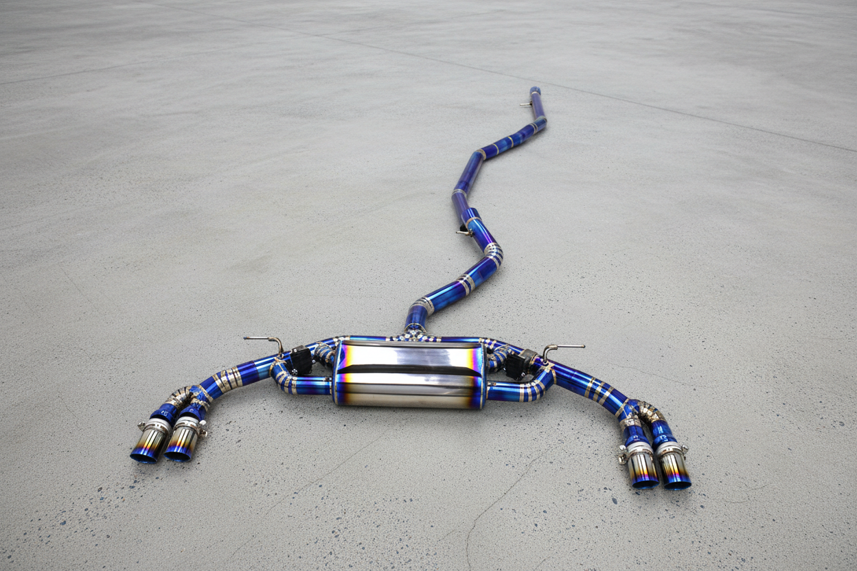 BMW X6 xdrive40i F16/F16 LCI Titanium Valved Catback Exhaust System