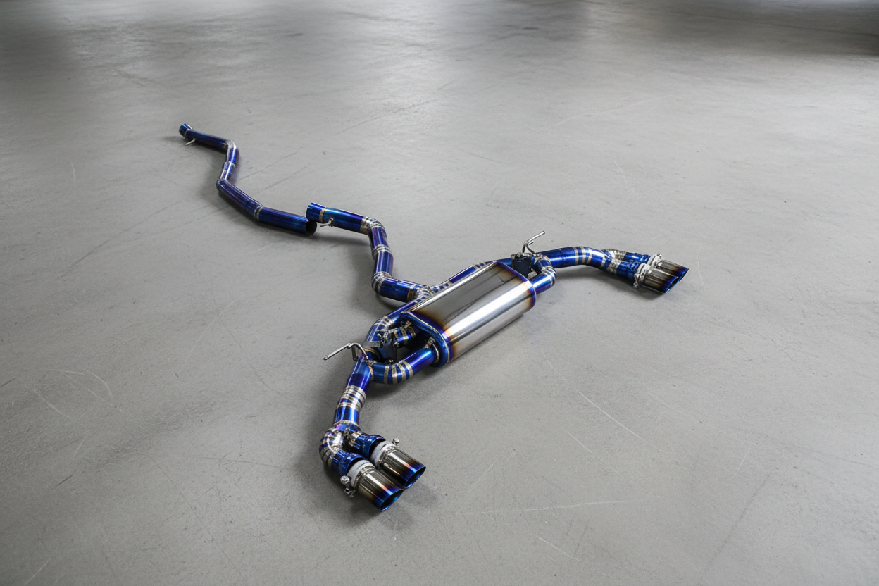 BMW X6 xdrive40i F16/F16 LCI Titanium Valved Catback Exhaust System