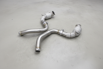 Mercedes E63S AMG W213 Catted Downpipe