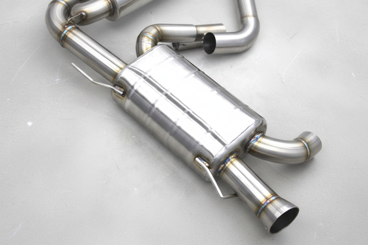 BMW X3M G01/G01 LCI Stainless Steel Valved Catback Exhaust System Chrome Tips