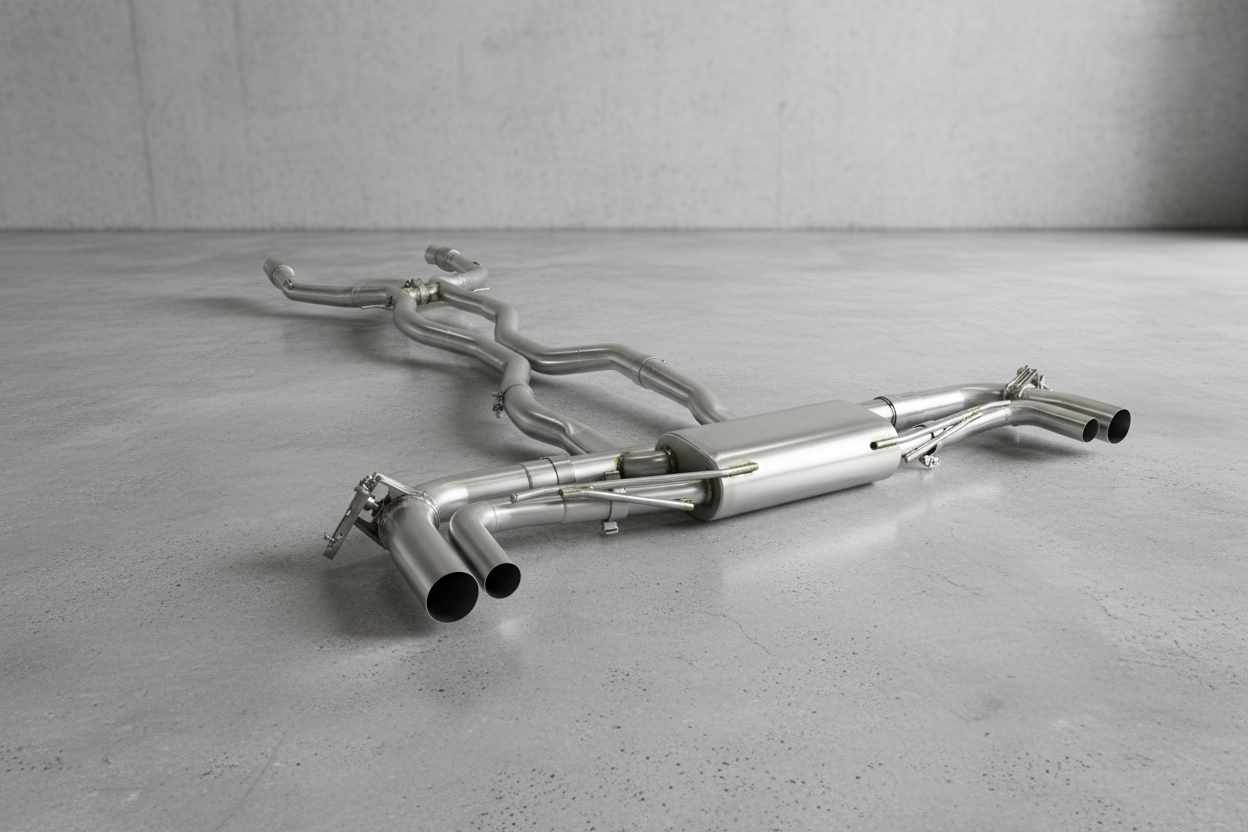 Mercedes GLE63 AMG W167 Stainless Steel Valved Exhaust System