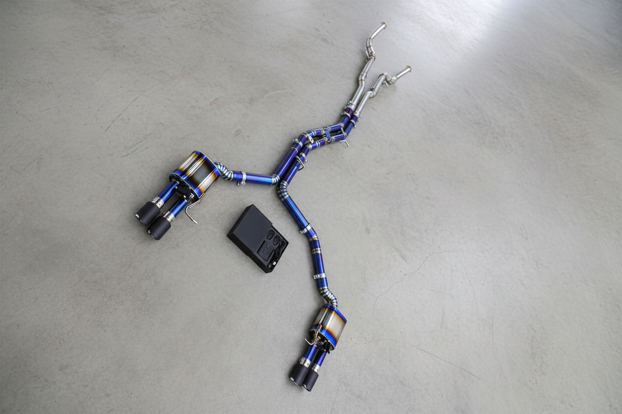 Audi A8L D4 Titanium Valved Catback Exhaust System