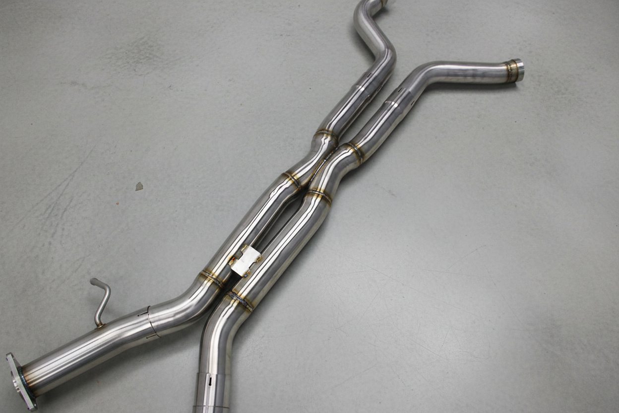 BMW X5M F95/F96 Stainless Steel Valved Catback Exhaust System Gloss Carbon Tips
