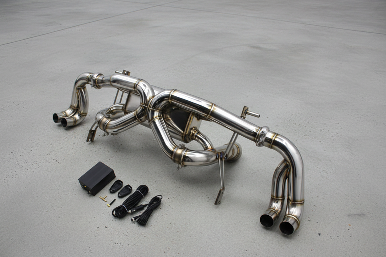 Audi R8 Type 42 Stainless Steel Valved Catback Exhaust System