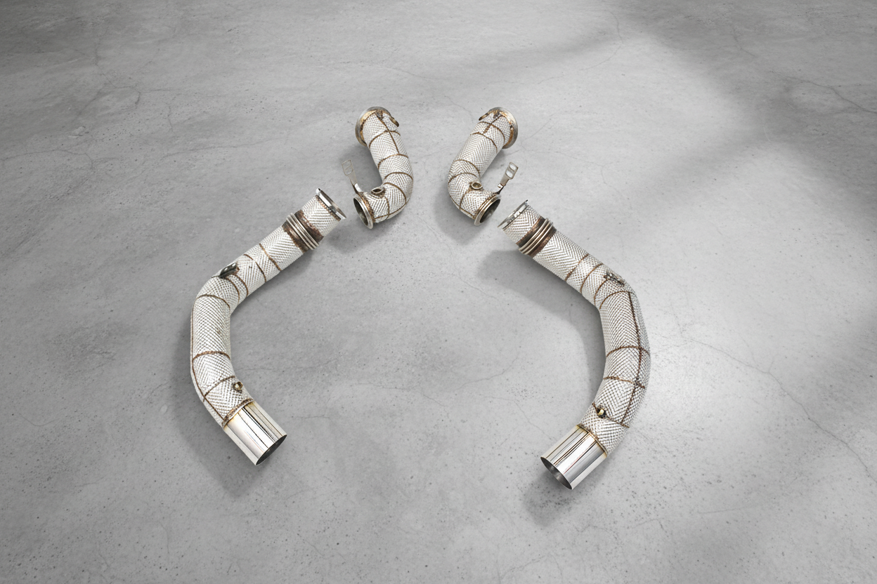 BMW X6M G06 Catless Downpipes
