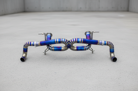 Audi R8 Type 4S Racing Titanium Catback Exhaust System