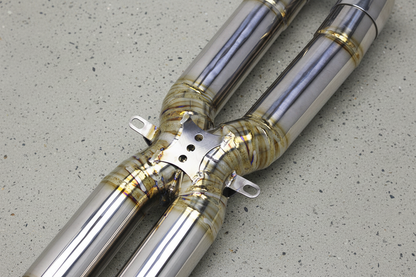 BMW M5 E60 Silver Titanium Valved Catback Exhaust System
