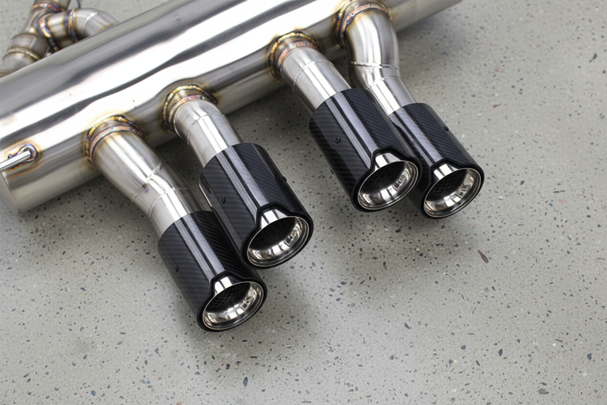 BMW M3/M4 G8X M Performance Stainless Steel Valved Catback Exhaust System with M Performance Exhaust Tips