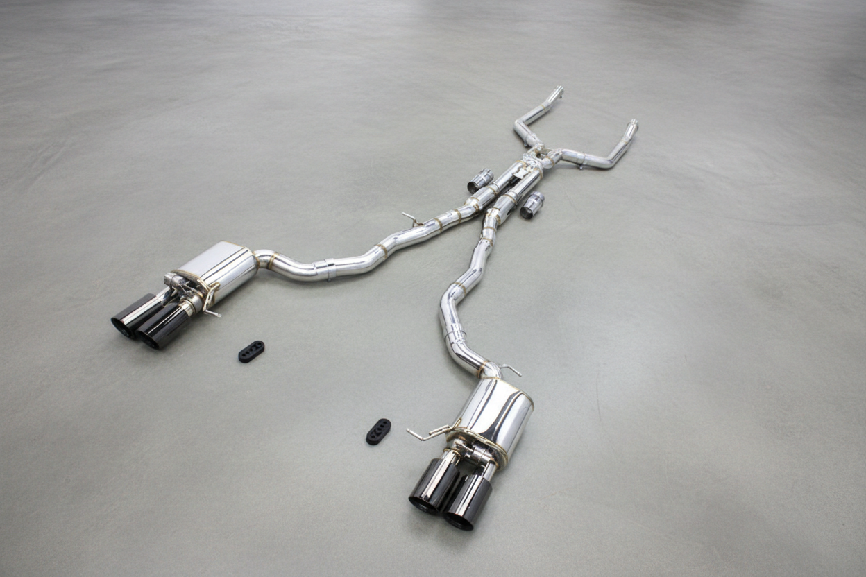 BMW 650i F06/F12/F13 Stainless Steel Valved Catback Exhaust System