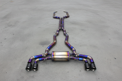BMW M550I G30/G30 LCI Titanium Valved Catback Exhaust System