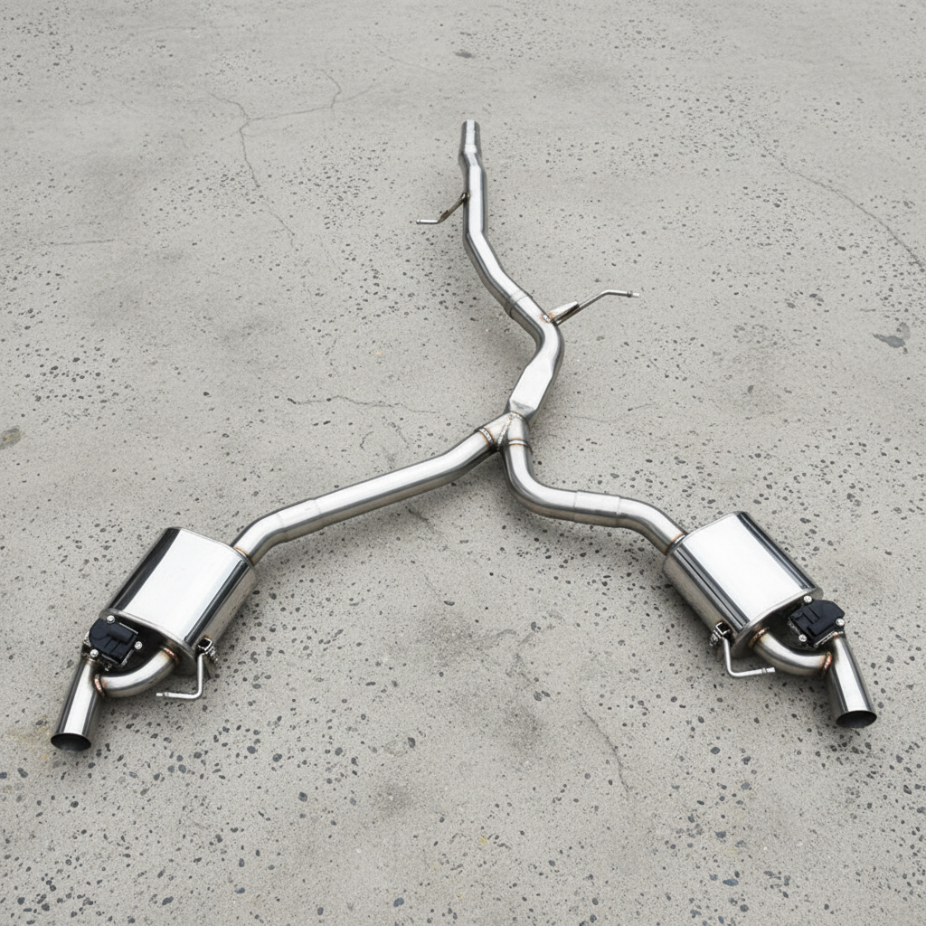 Audi A4 B9 Stainless Steel Valved Catback Exhaust System