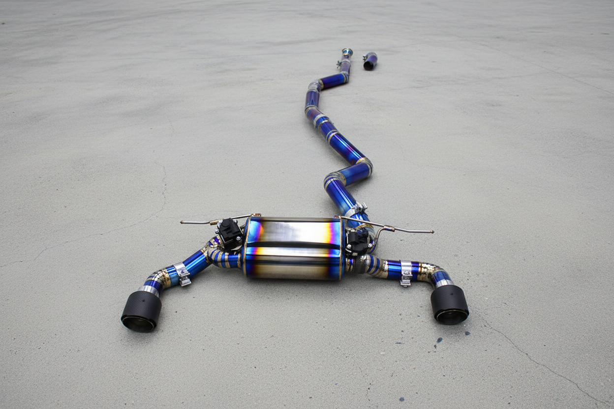 BMW M240I F22/F22 LCI Titanium Valved Catback Exhaust System