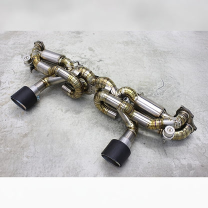 Porsche 718 Cayman GT4 982 Valved Titanium Exhaust System