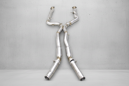 BMW M3/M4 G8X Stainless Steel Midpipes Without OPF