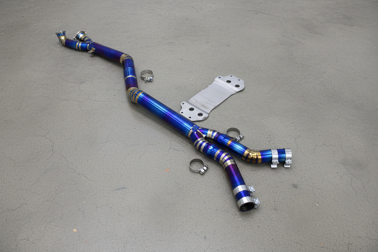 BMW M2 G87/G87 LCI Titanium Single Midpipe