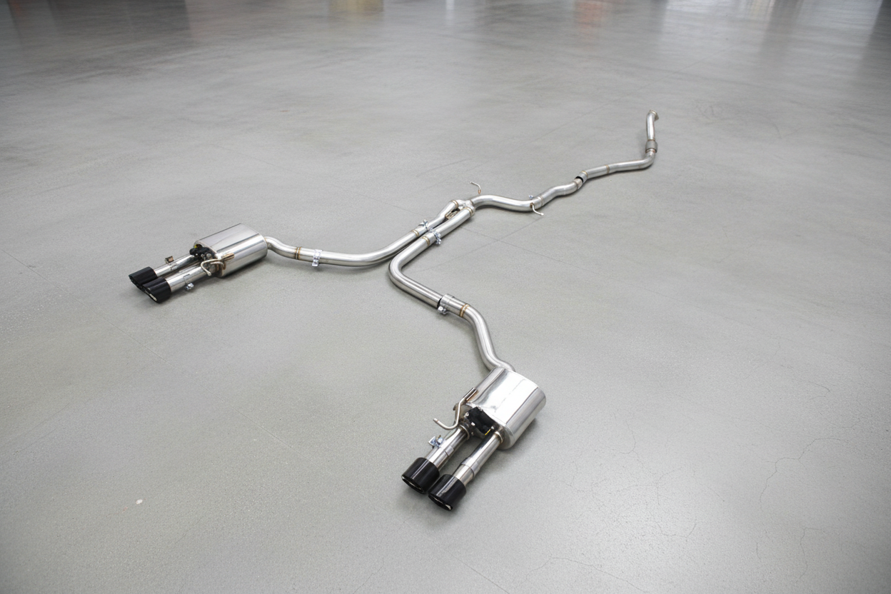 Audi A6 C7 2.0T Stainless Steel Valved Catback Exhaust System