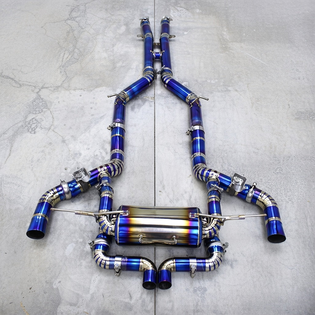 Mercedes-Benz AMG GTR C190 Titanium Exhaust System