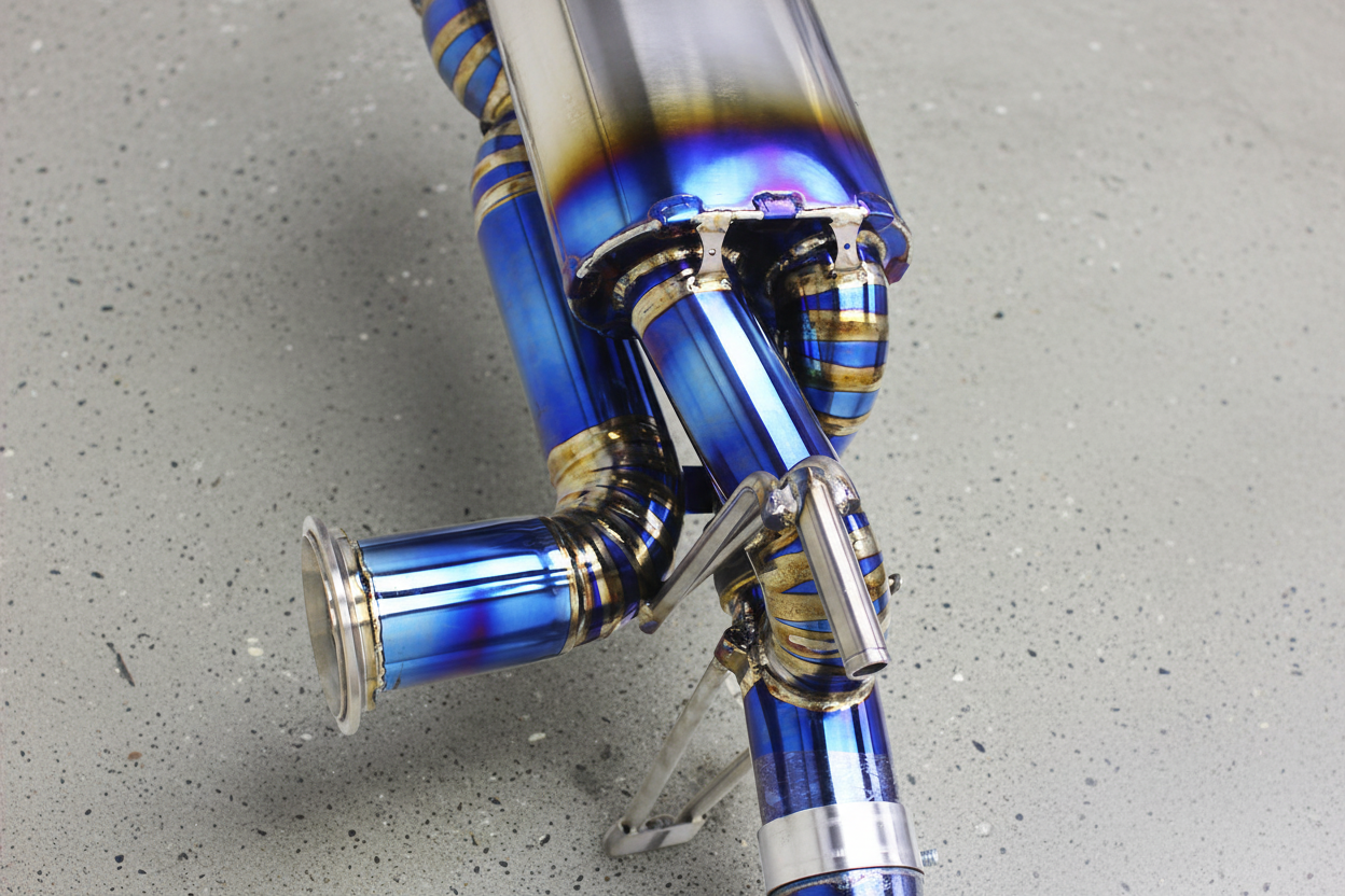 Audi R8 Type 4S Titanium Valved Catback Exhaust System