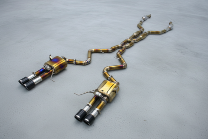 BMW M3 E90/E92/E93 Gold Titanium Valved Catback Exhaust System