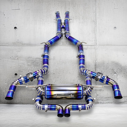 Mercedes-Benz AMG GTR C190 Titanium Exhaust System