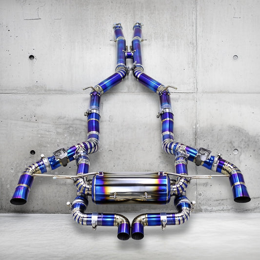 Mercedes-Benz AMG GTR C190 Titanium Exhaust System