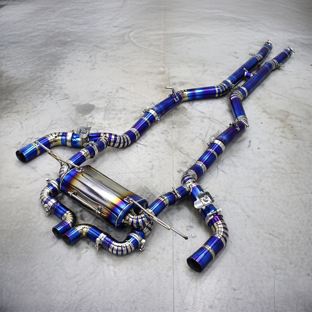 Mercedes-Benz AMG GTR C190 Titanium Exhaust System