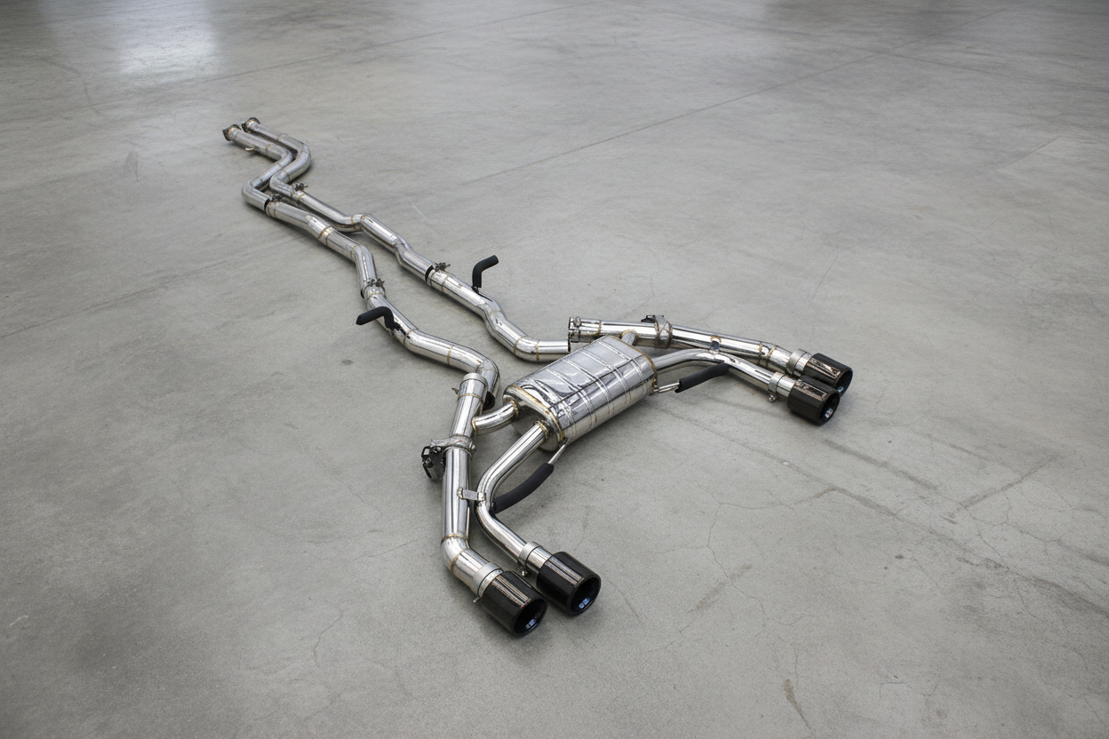 BMW X3M G01/G01 LCI Stainless Steel Valved Catback Exhaust System